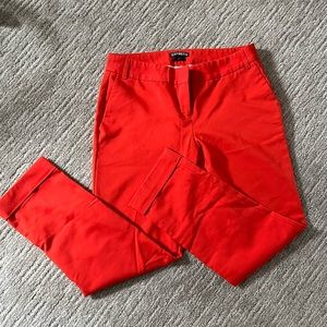 NWOT red/orange express trousers